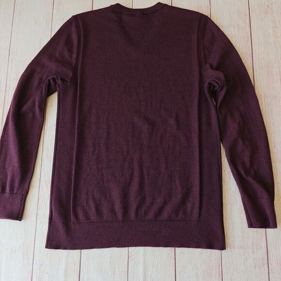 Express merino wool blend V-neck sweater sz M - Picture 2 of 6